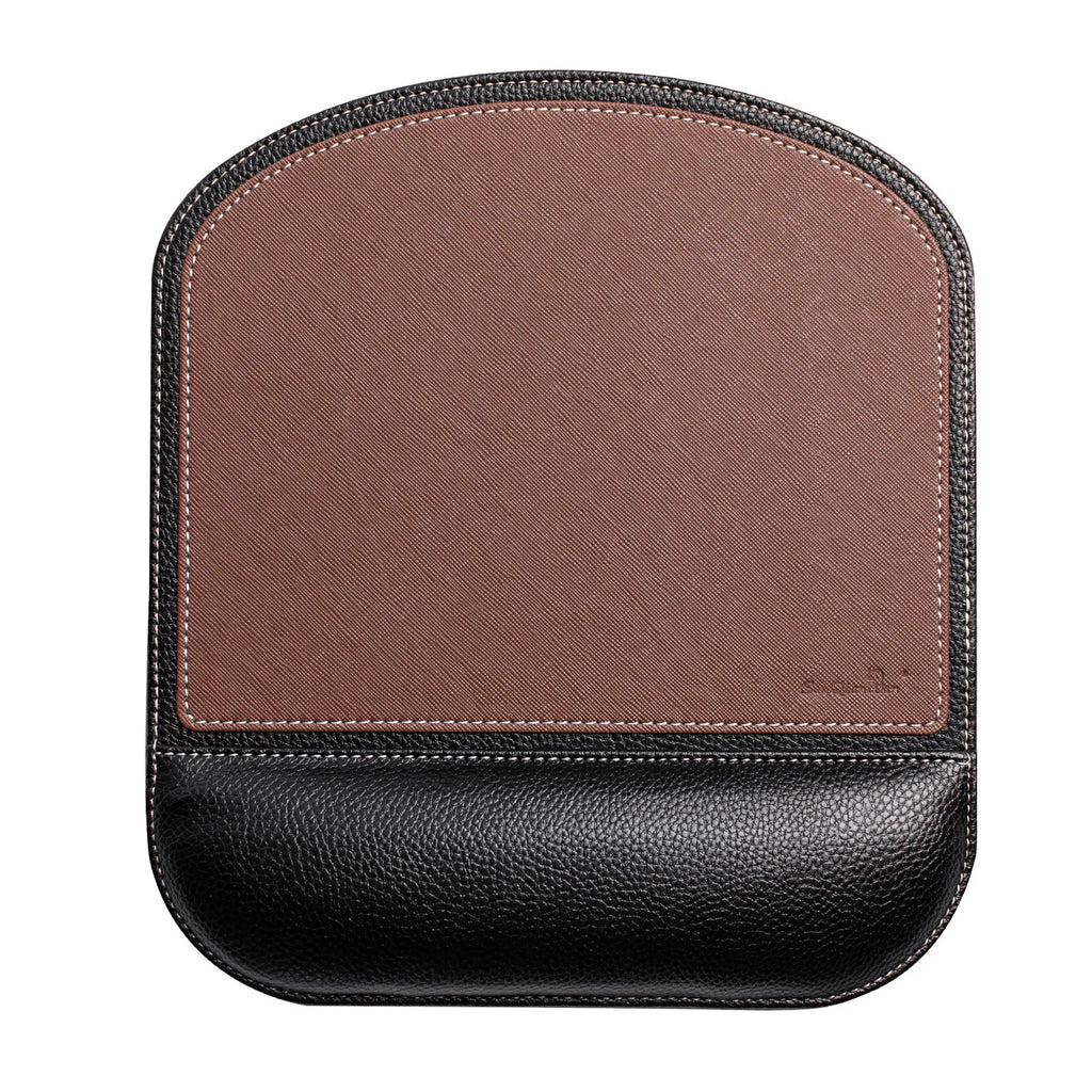 Deskula Cradle Leather Wrist-Rest Mouse Pad — Deskula Modern Desks & Workspace Accessories — view 5