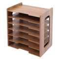 Deskula Ledger Seven-Tier Letter Tray — Deskula Modern Desks & Workspace Accessories