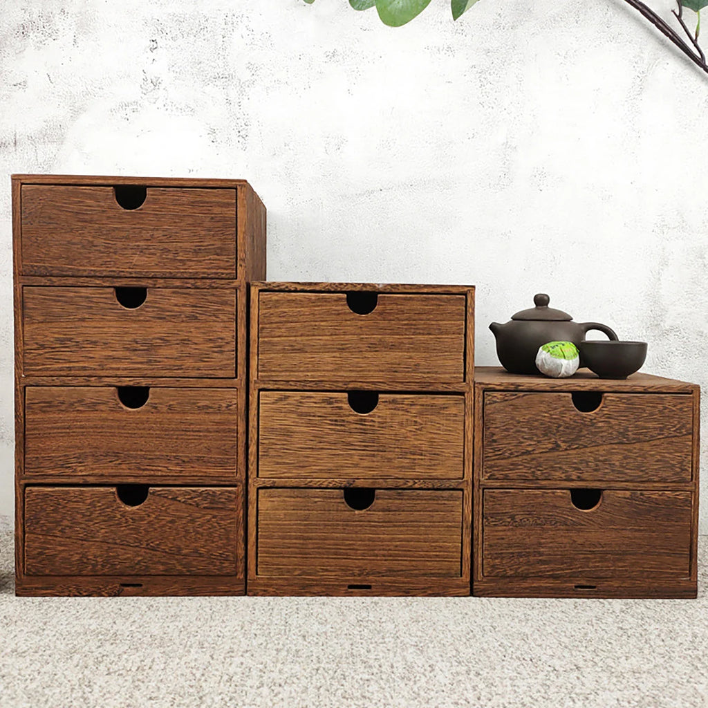 Deskula Cabinet Mini Wood Drawer Chest — Deskula Modern Desks & Workspace Accessories — view 2
