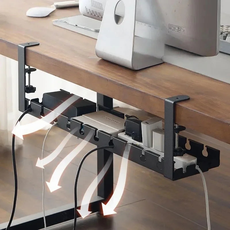 Deskula Harbor Retractable Under-Desk Cable Tray — Deskula Modern Desks & Workspace Accessories — view 2