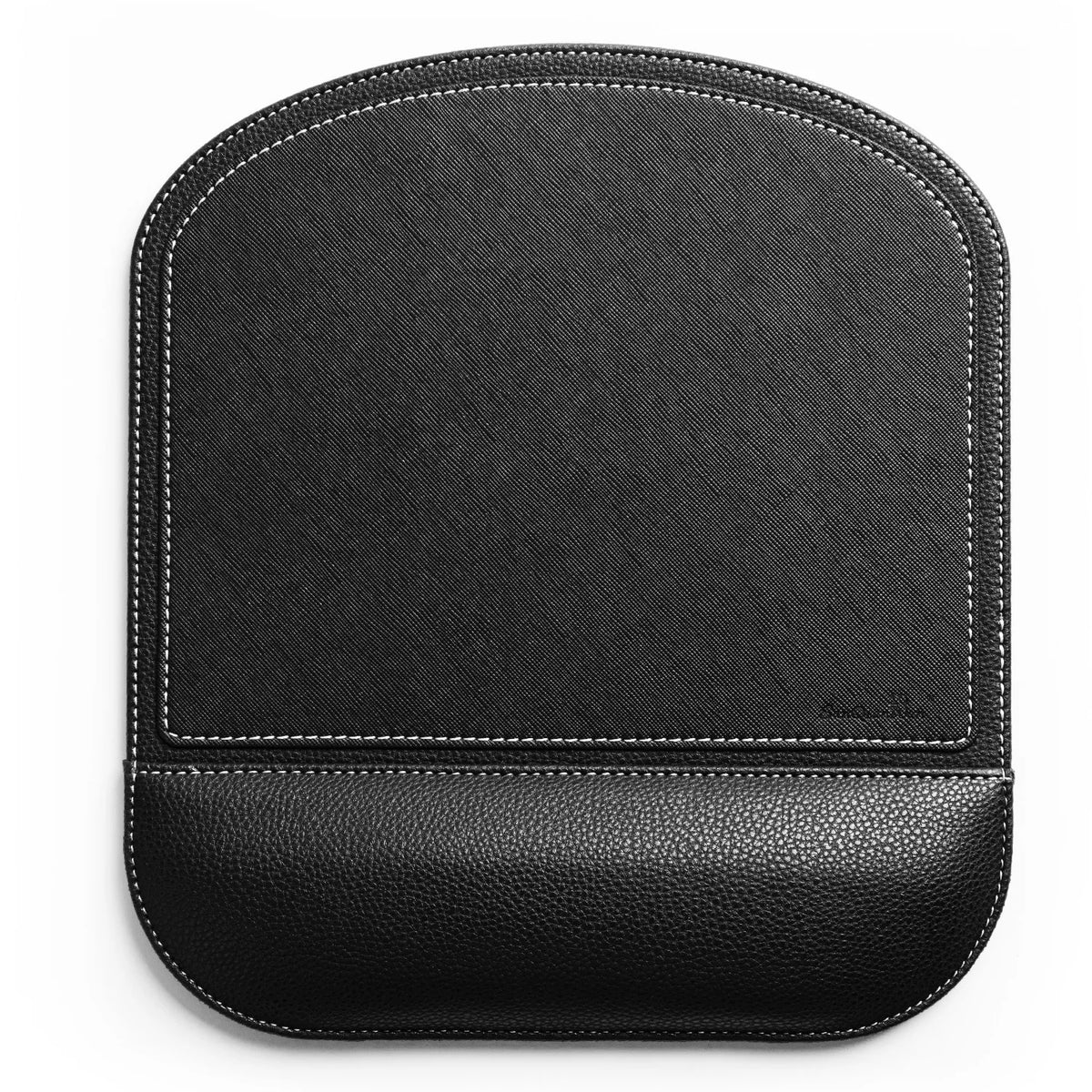 Deskula Cradle Leather Wrist-Rest Mouse Pad — Deskula Modern Desks & Workspace Accessories — view 4