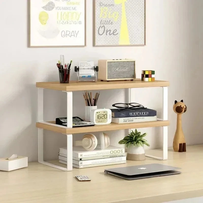 Deskula Linden Elevated Wood Monitor Riser — Deskula Modern Desks & Workspace Accessories — view 5