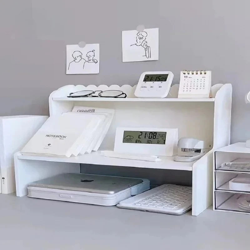 Deskula Terrace Two-Tier Desktop Shelf — Deskula Modern Desks & Workspace Accessories — view 4