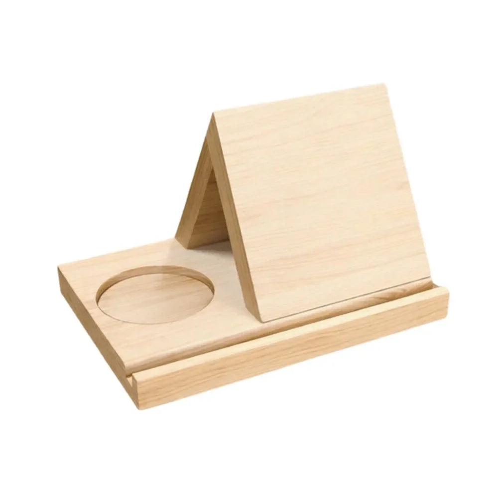 Deskula Gable Triangle Wood Reading Stand — Deskula Modern Desks & Workspace Accessories — view 4