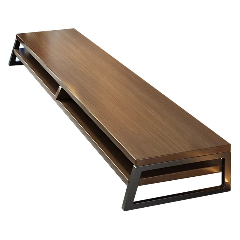 Deskula Meridian Walnut Storage Monitor Riser — Deskula Modern Desks & Workspace Accessories — view 5