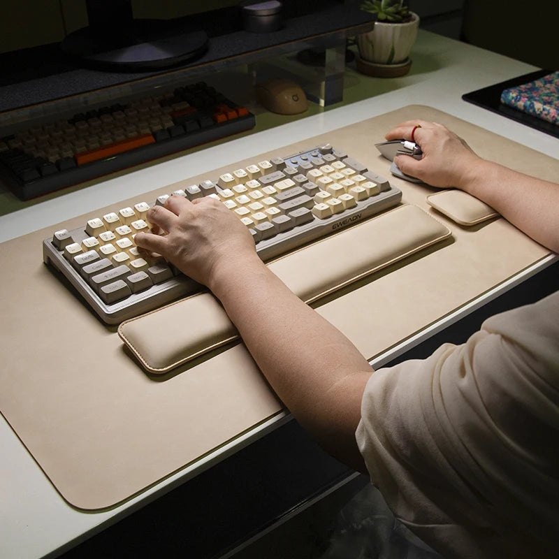 Deskula Atlas Waterproof PU Desk Mat — Deskula Modern Desks & Workspace Accessories — view 4
