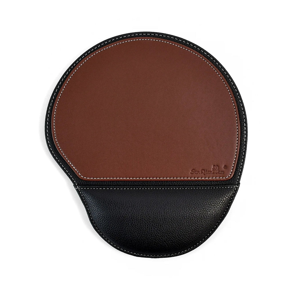 Deskula Cradle Leather Wrist-Rest Mouse Pad — Deskula Modern Desks & Workspace Accessories — view 6