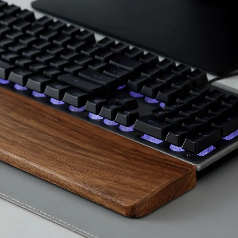 Deskula Palm Solid Wood Keyboard Rest — Deskula Modern Desks & Workspace Accessories — view 2