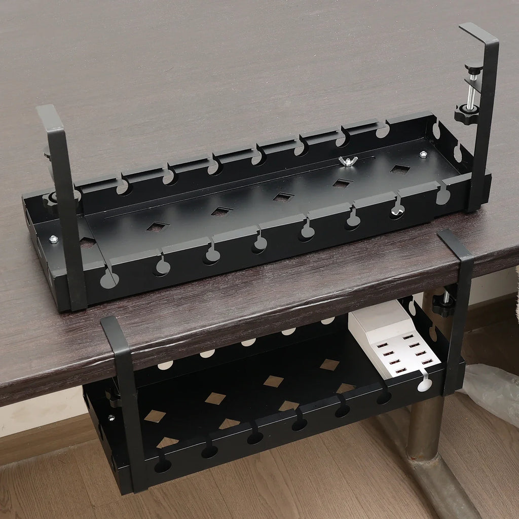 Deskula Harbor Retractable Under-Desk Cable Tray — Deskula Modern Desks & Workspace Accessories — view 3
