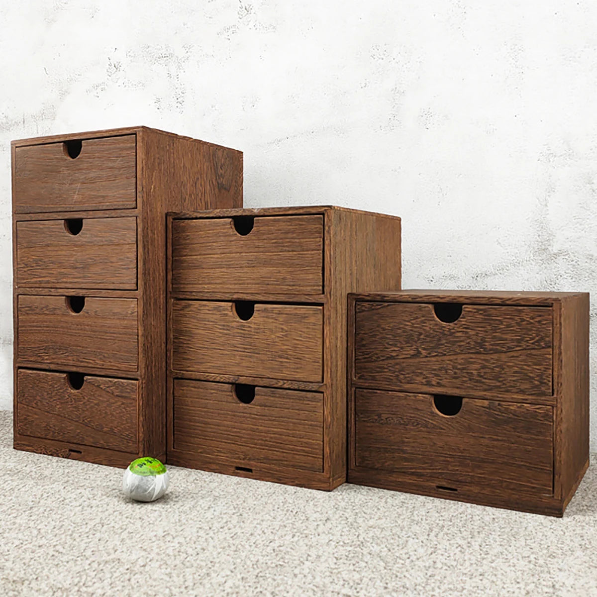 Deskula Cabinet Mini Wood Drawer Chest — Deskula Modern Desks & Workspace Accessories