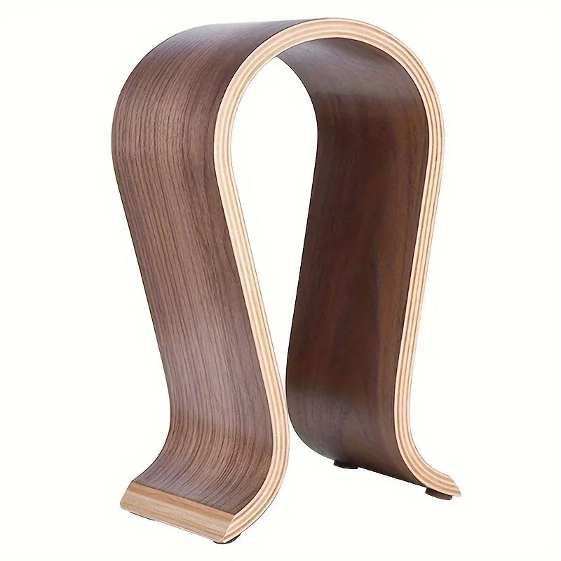 Deskula Omega Bentwood Headphone Stand — Deskula Modern Desks & Workspace Accessories — view 5