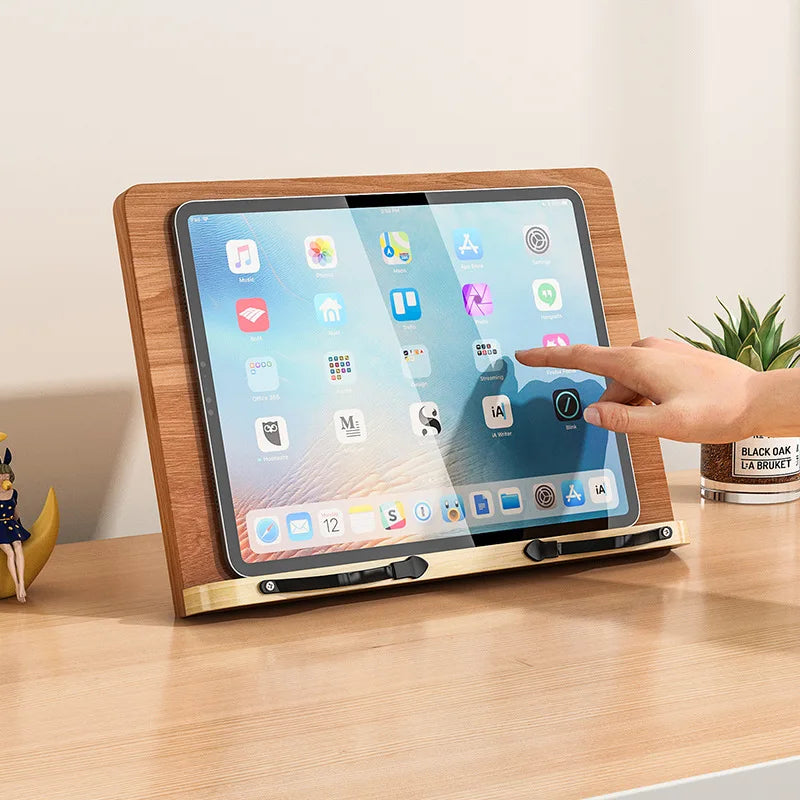 Deskula Lectern Adjustable Wood Reading Stand — Deskula Modern Desks & Workspace Accessories — view 4