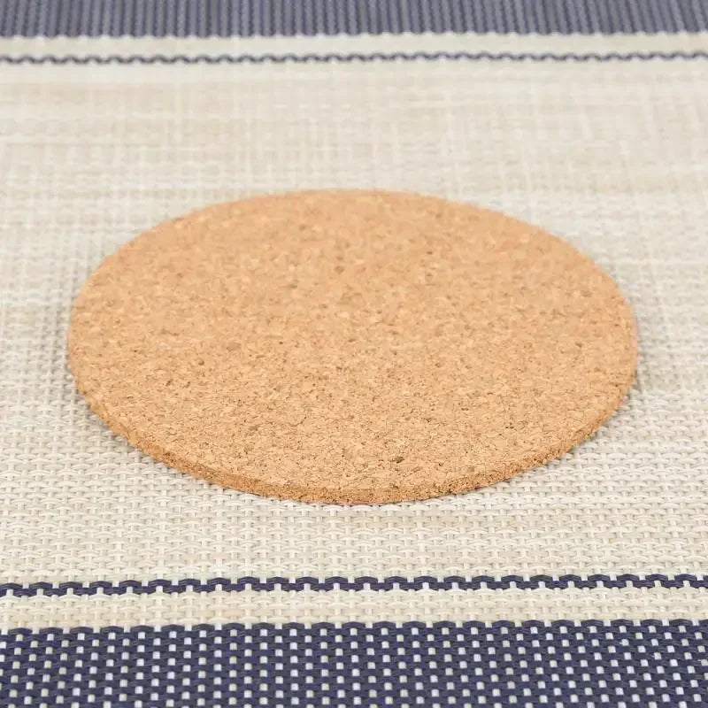 Deskula Bureau Natural Cork Coaster Set — Deskula Modern Desks & Workspace Accessories — view 4