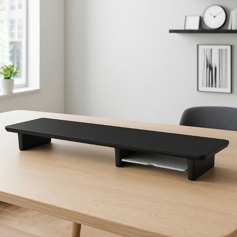 Deskula Sterling Walnut Height-Increase Riser — Deskula Modern Desks & Workspace Accessories