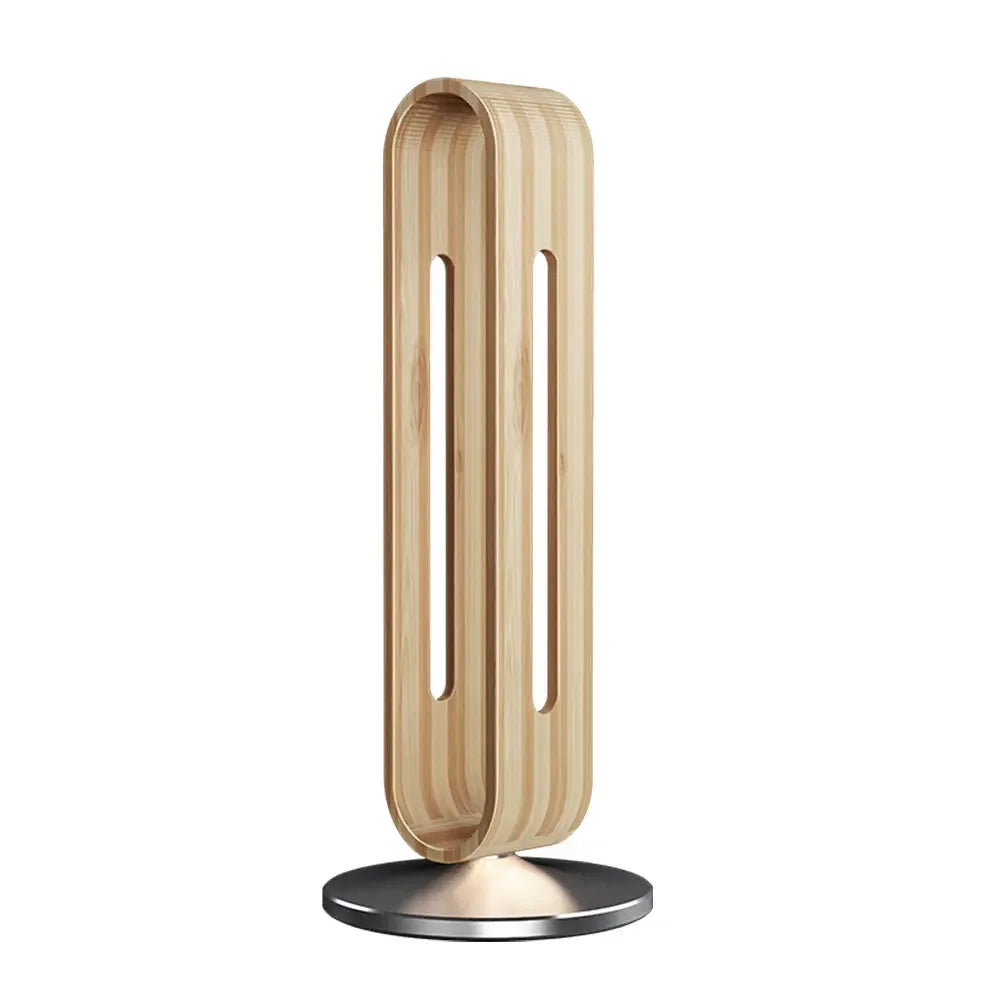Deskula Halo Bamboo and Aluminum Headphone Stand — Deskula Modern Desks & Workspace Accessories — view 2